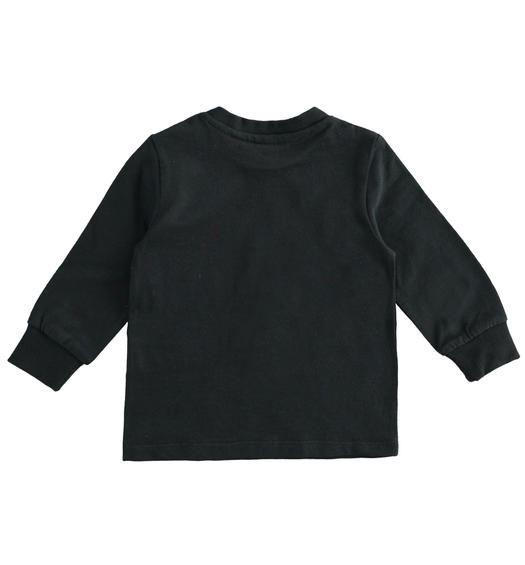 Maglietta bambino varie stampe da 9 mesi a 8 anni Sarabanda NERO-0658