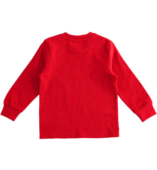 Maglietta bambino varie stampe da 9 mesi a 8 anni Sarabanda ROSSO-2253