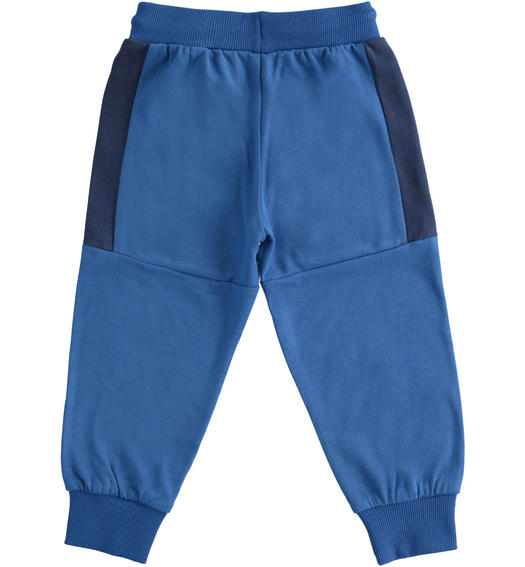 Pantalone bambino con tasche da 9 mesi a 8 anni Sarabanda BLU-3766