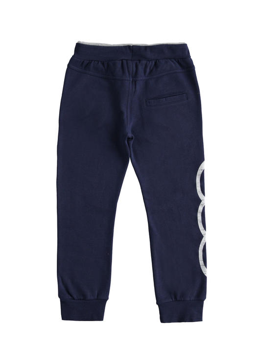 Pantalone in felpa di cotone brand 500 per bambino da 6 a 16 anni Sarabanda NAVY-3854