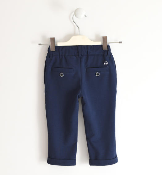 Pantaloni bambino eleganti in felpa da 6 mesi a 8 anni Sarabanda NAVY-3854