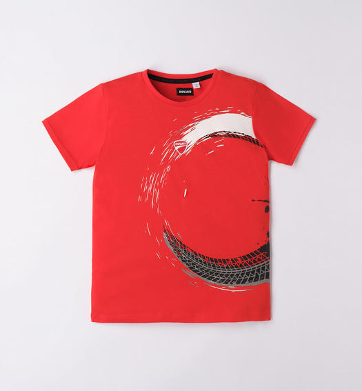 T-shirt bambino Ducati da 3 a 16 anni ORANGE FLUO-5840