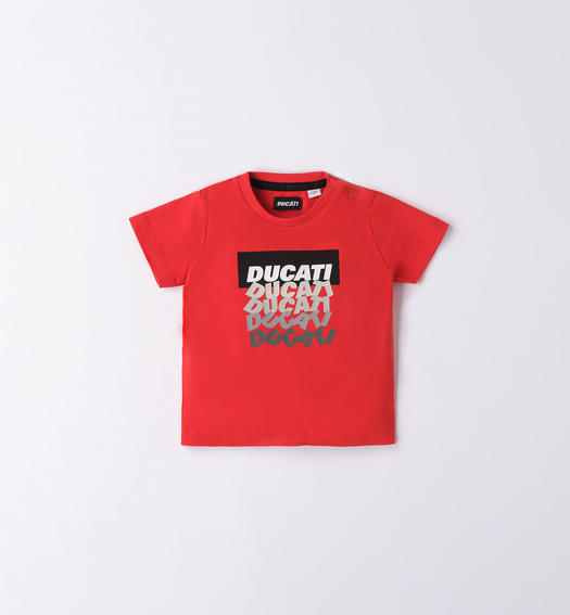 T-shirt bimbo Ducati da 3 a 24 mesi ROSSO-2236