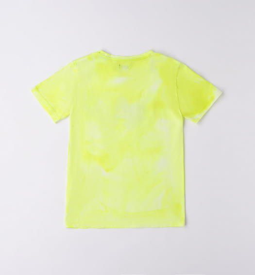 T-shirt Ducati bambino 100% cotone da 3 a 16 anni GREEN ACID-5841