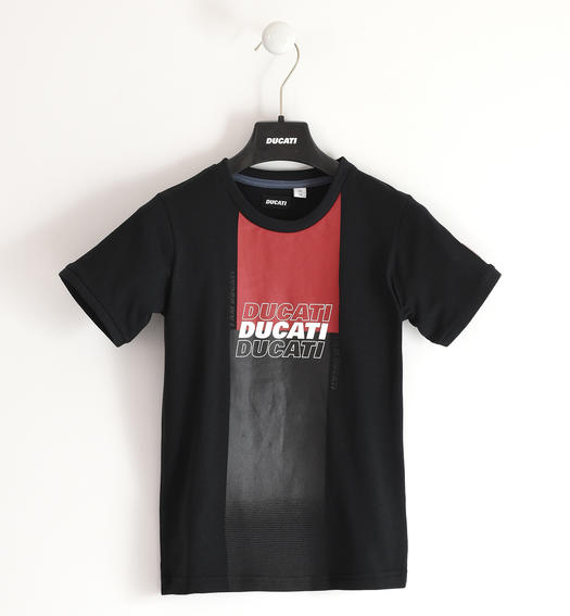 T-shirt Ducati per ragazzo da 3 a 16 anni NERO-0658