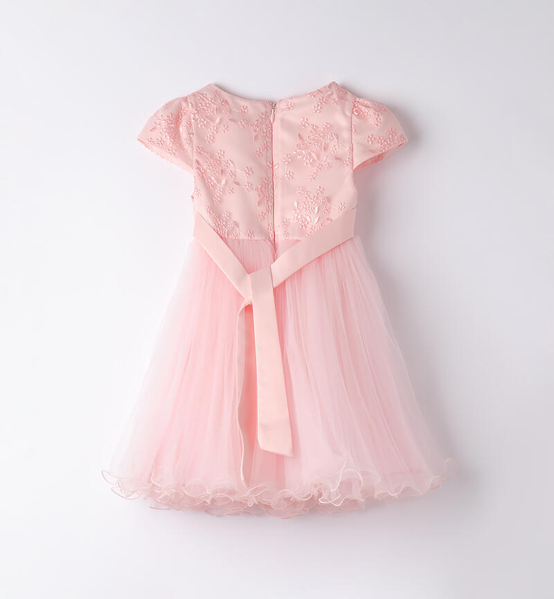 Abito bambina cerimonia PINK-2714