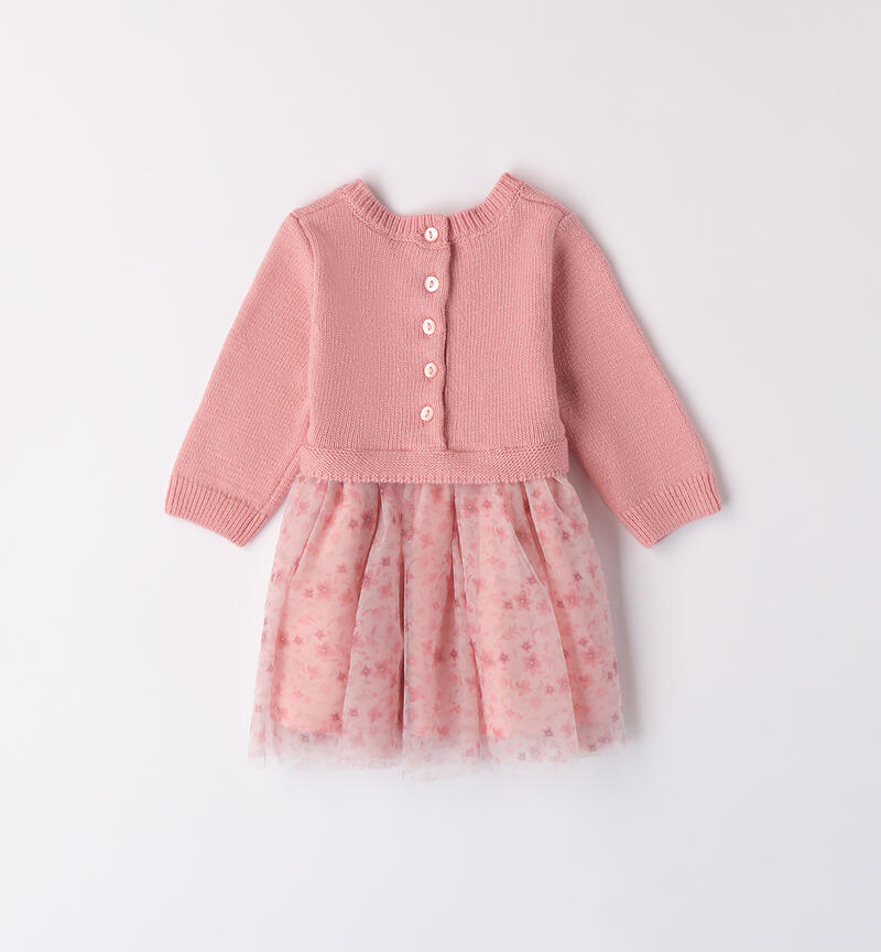 Baby girl tricot dress ROSA-2524