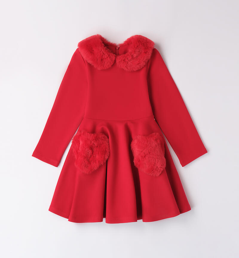 Ceremony dress for girls ROSSO-2253