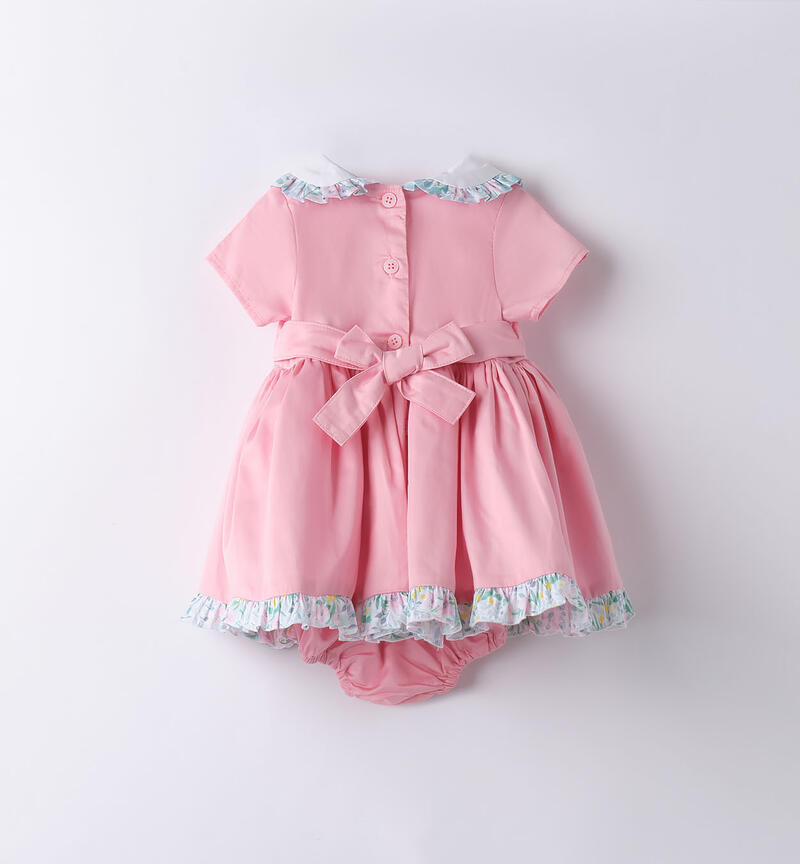 Girls' summer dress LT.PINK-2732