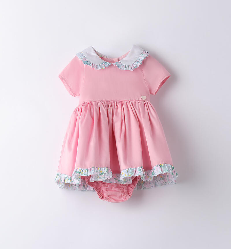 Girls' summer dress LT.PINK-2732