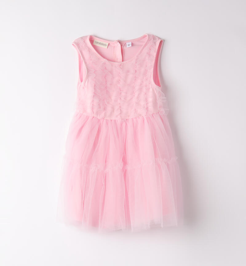 Tulle dress little girl ROSA-2762