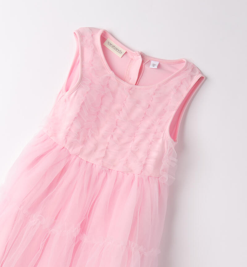 Tulle dress little girl ROSA-2762