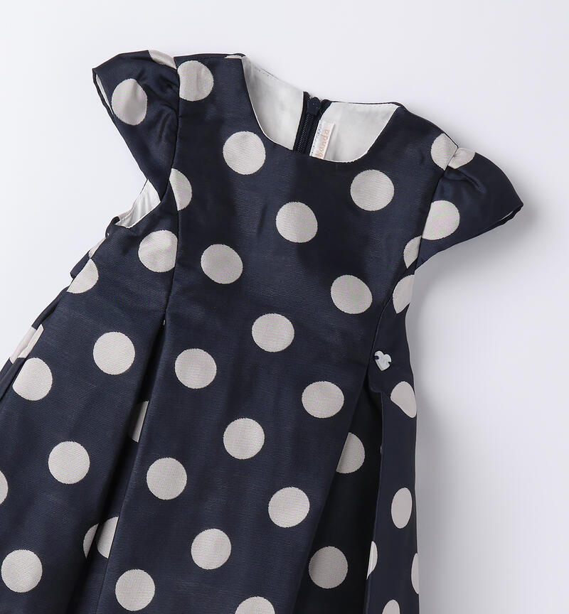 Abito neonata a pois
 NAVY-3558