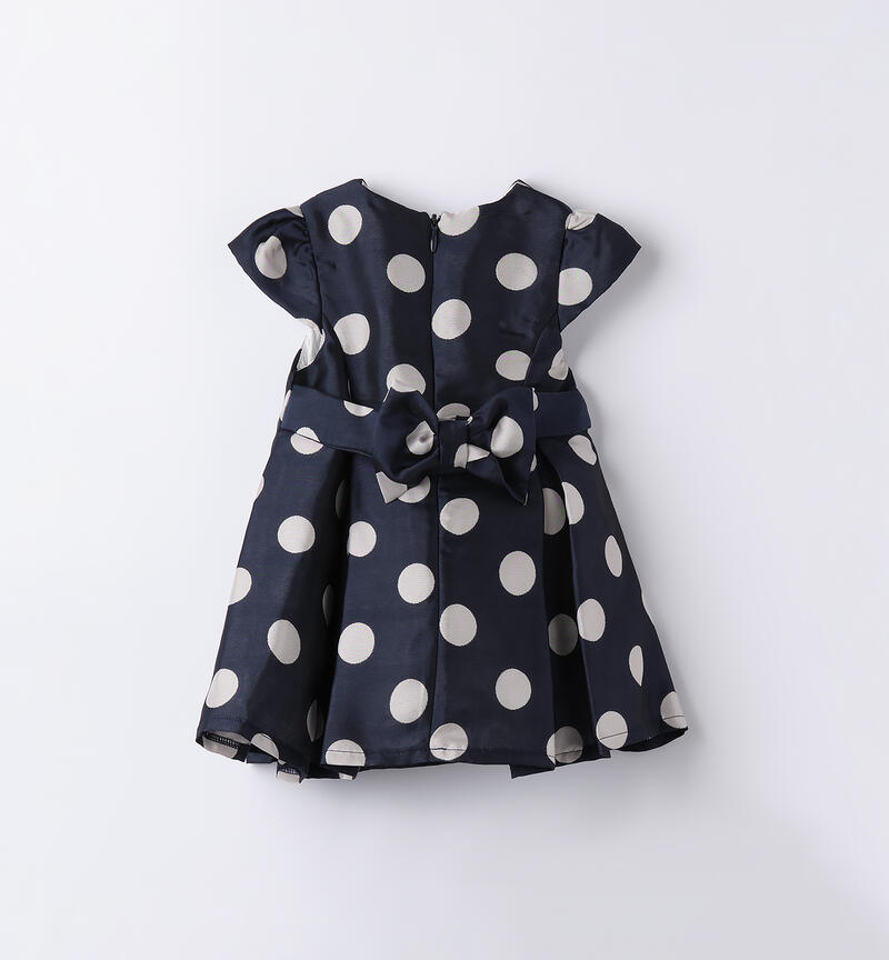 Abito neonata a pois
 NAVY-3558