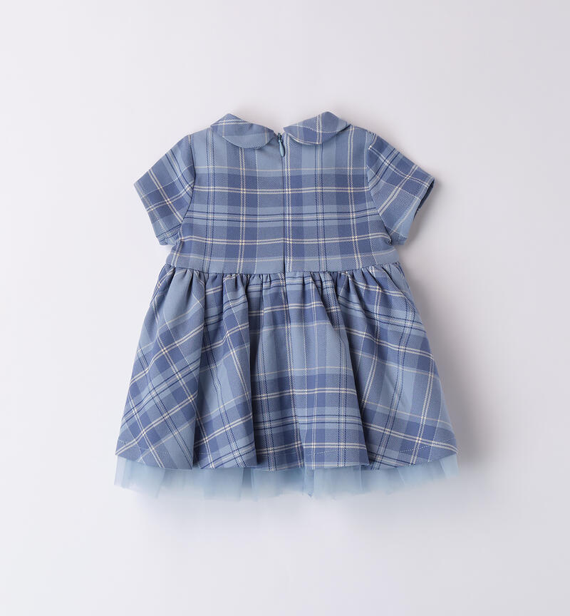 Winter newborn dress L.BLUE-3964