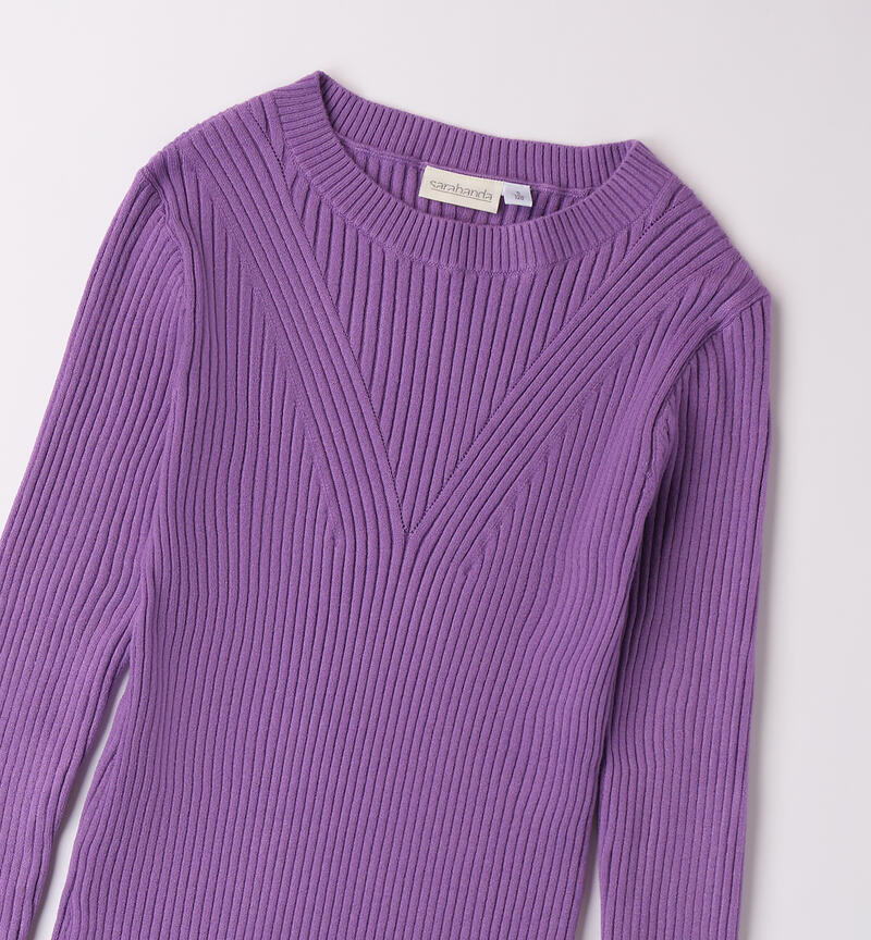 Abito ragazza in tricot VIOLET-3333