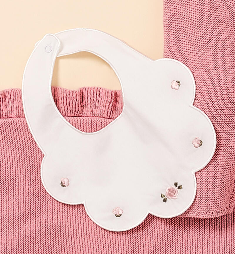 Baby girl bib PANNA-0112