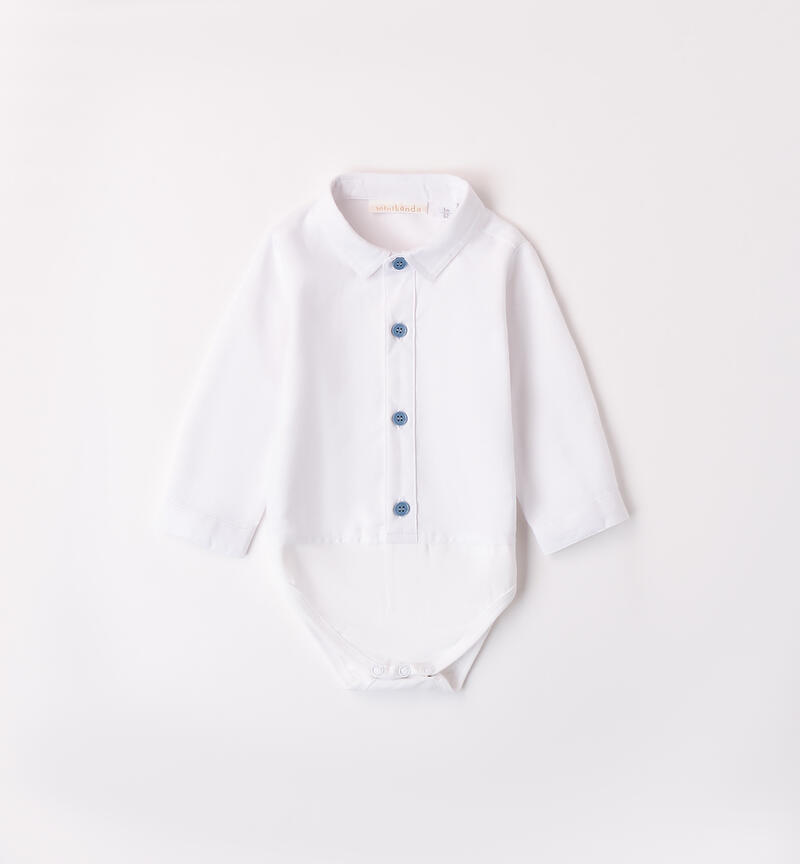 Camicia a body neonato
 BIANCO-0113