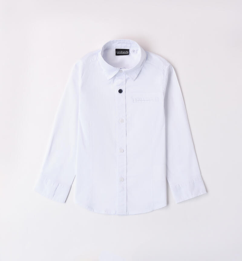 White shirt for boys BIANCO-0113