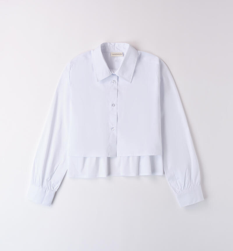 White shirt for girls BIANCO-0113