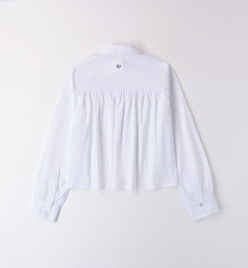 White shirt for girls BIANCO-0113