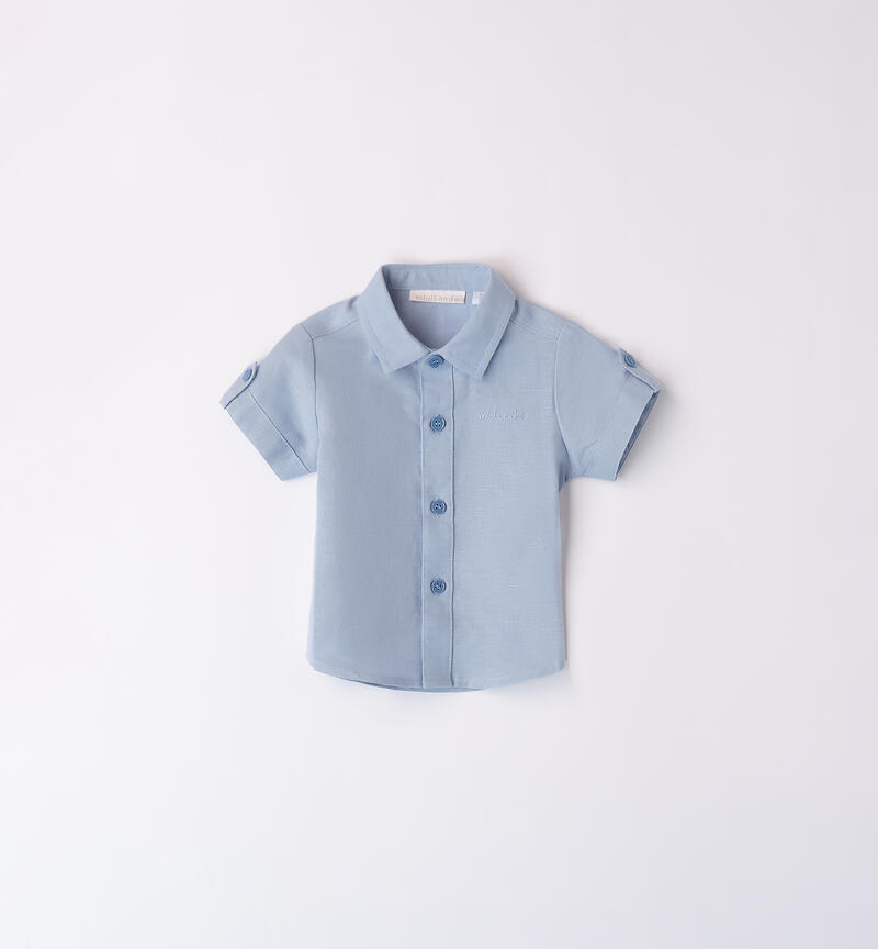 Camicia neonato Minibanda L.BLUE-3964