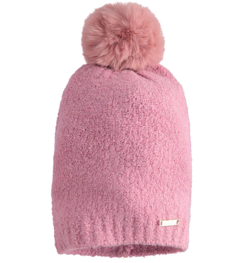 Cappello bambina in tricot da 9 mesi a 8 anni Sarabanda ROSA ANTICO-2748