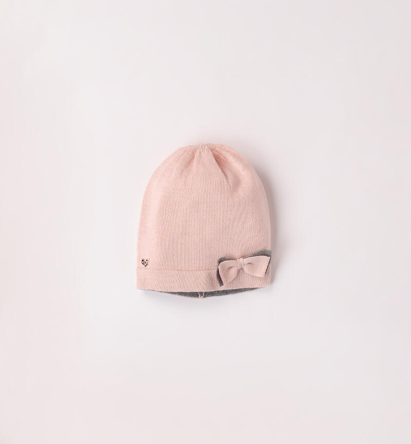 Cappello e guanti bambina ROSA CHIARO-2617