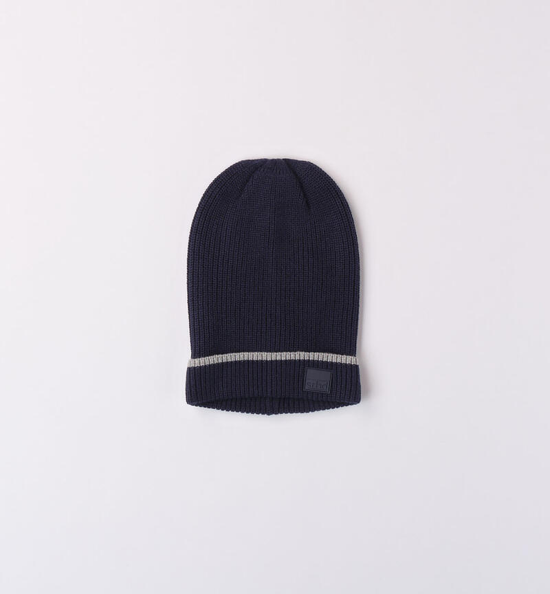 Sarabanda winter hat for boys from 8 to 16 years NAVY-3854