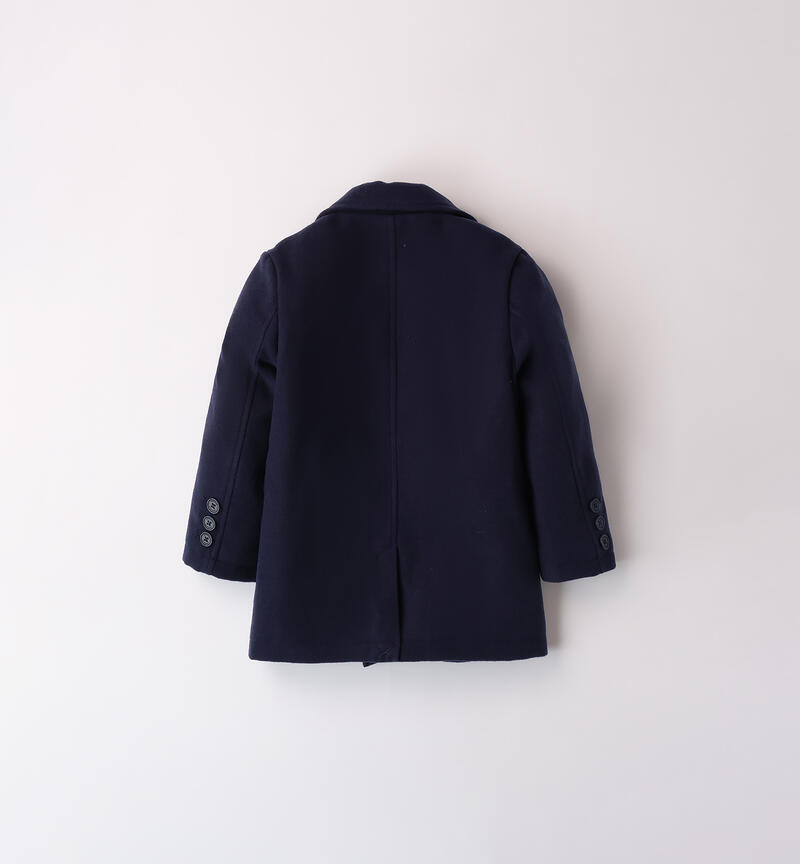 Elegant coat for boys NAVY-3854