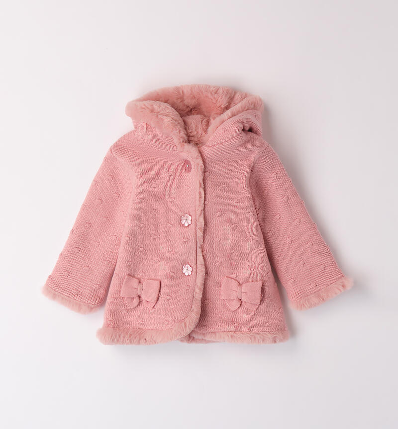 Winter coat for baby girl ROSA-2524