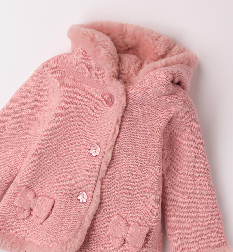 Cappotto neonata invernale
 ROSA-2524