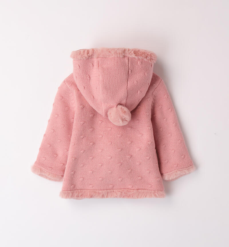 Cappotto neonata invernale
 ROSA-2524