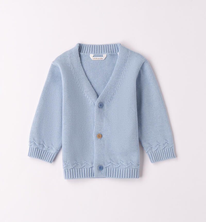 Cardigan neonato Minibanda L.BLUE-3964