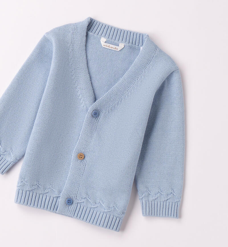 Cardigan neonato Minibanda L.BLUE-3964