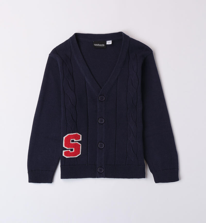 Cardigan for boys NAVY-3854