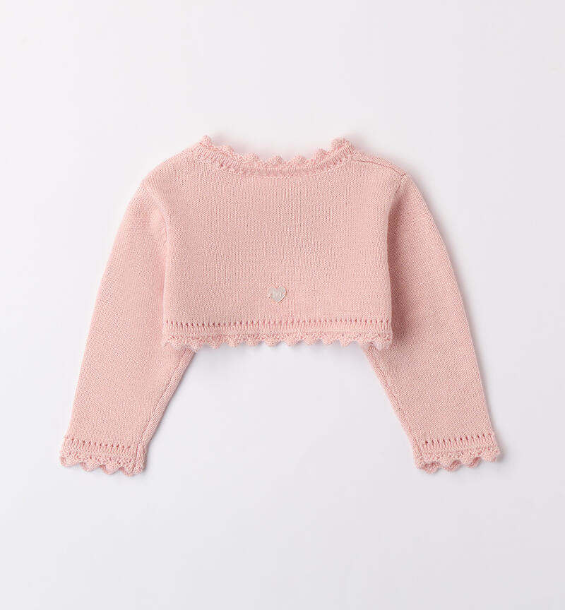 Cardigan per bimba
 ROSA CHIARO-2617