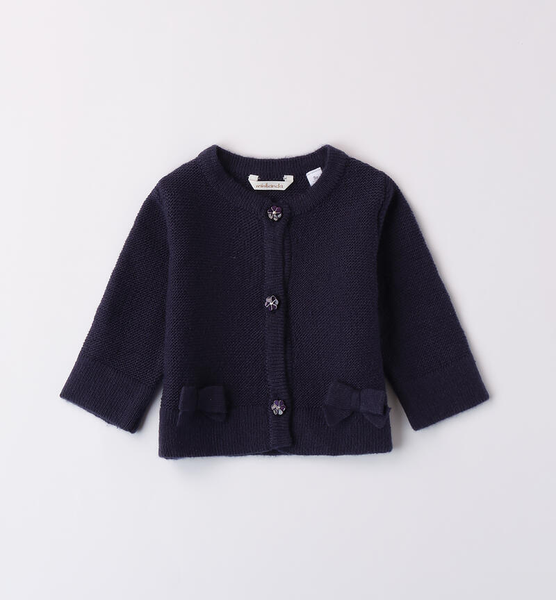 Cardigan per neonata
 NAVY-3558