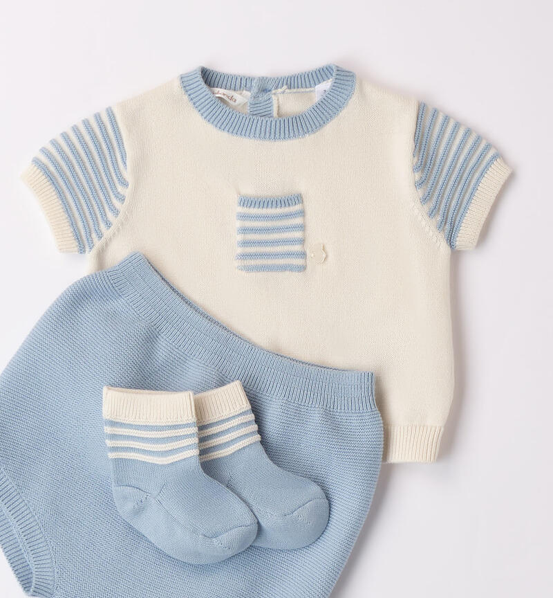 Boys' three-piece outfit AZZURRO-3862