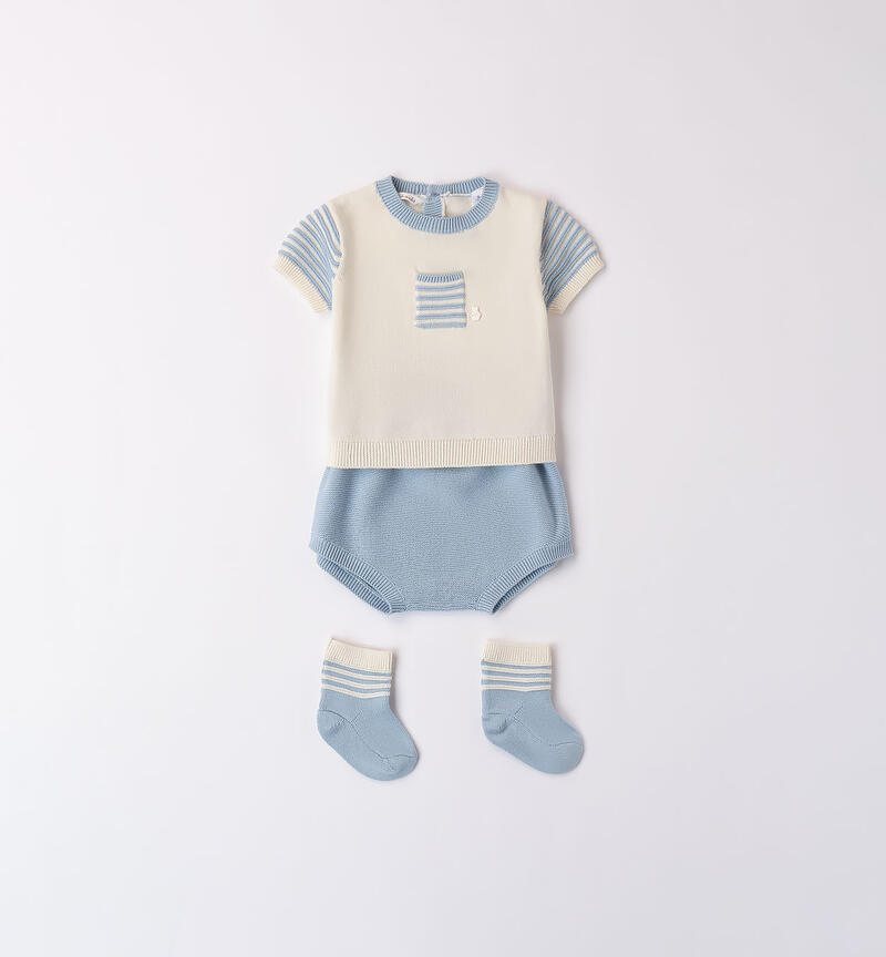 Boys' three-piece outfit AZZURRO-3862