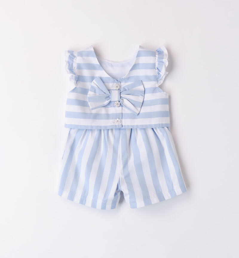 Girls' summer outfit AZZURRO-3661