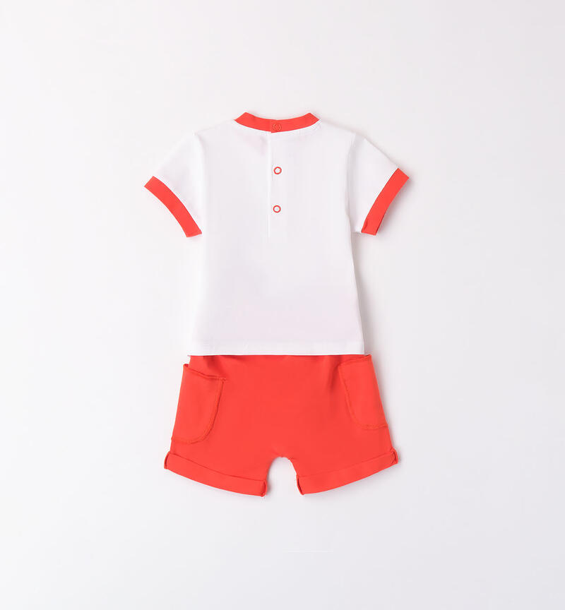 Boys' two-piece outfit BIANCO-0113