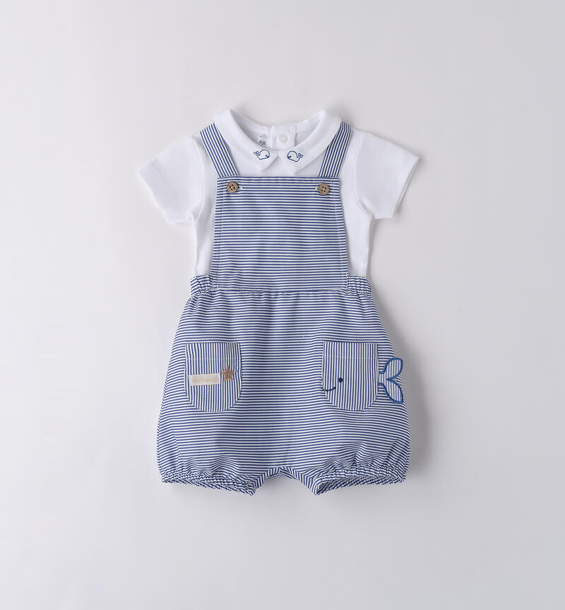 Baby boy outfit BIANCO-0113