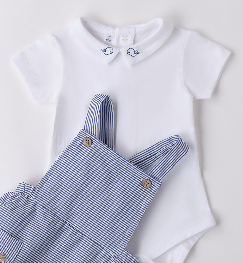 Baby boy outfit BIANCO-0113