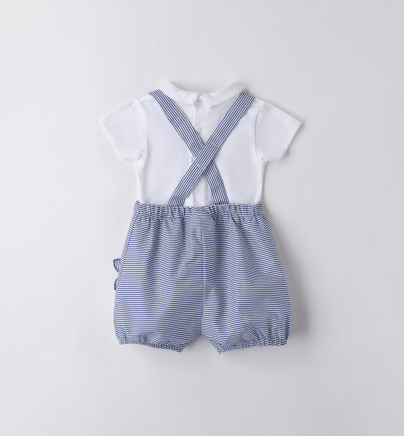 Baby boy outfit BIANCO-0113