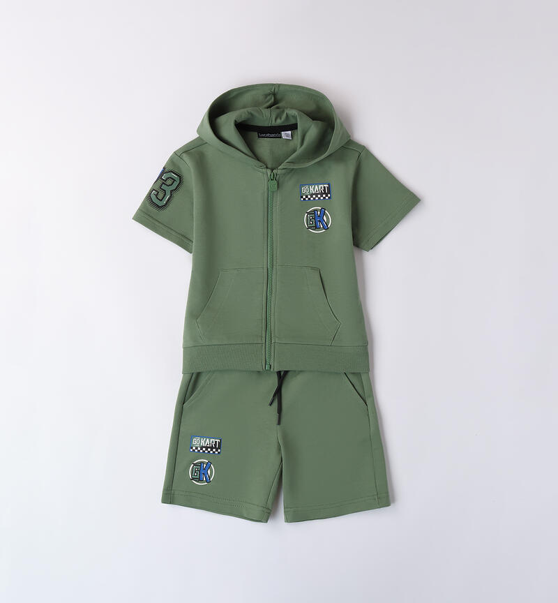 Completo da bambino DARK IVY GREEN-4723