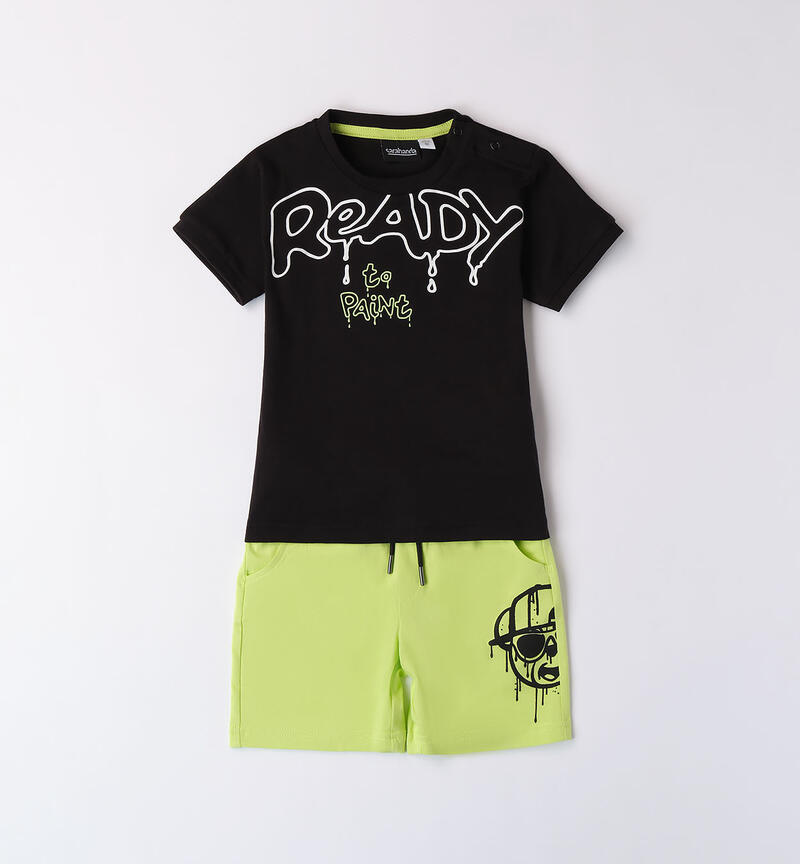 Boys' two-piece outfit NERO-0658