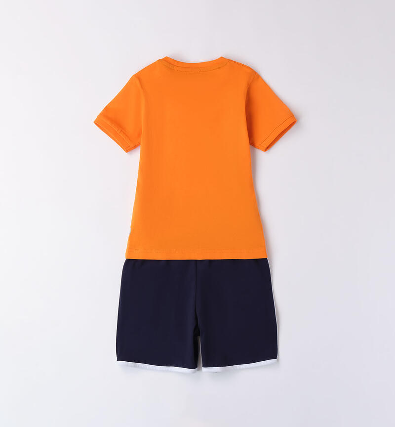 Boys' two-piece outfit ARANCIONE-1836