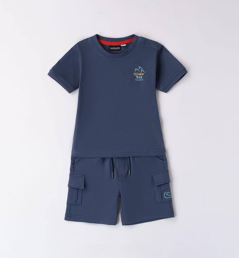 Completo estivo bambino  BLU-3656