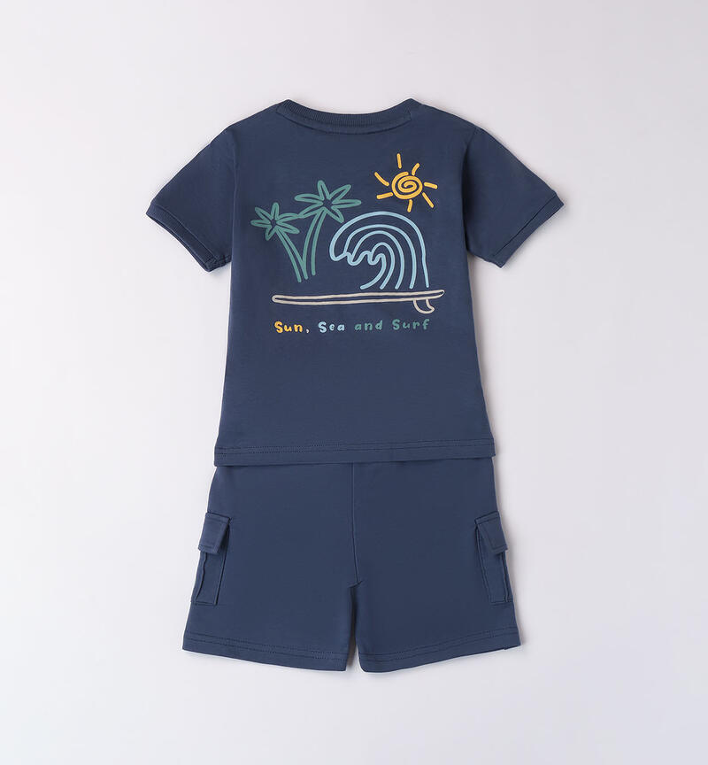 Boys' summer outfit  BLU-3656